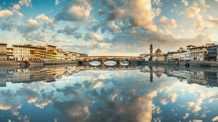 Wall Mural - Iconic Italian Bridge
