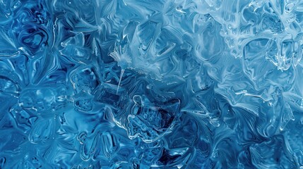 Sticker - Abstract Ice Texture