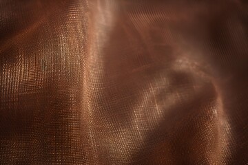 Wall Mural - brown leather texture