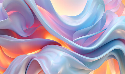 abstract 3d render detail waves and sparkle background