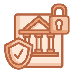 Canvas Print - Security Icon