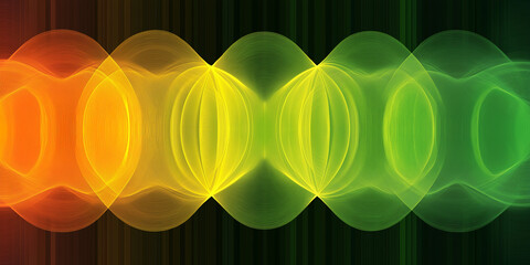 Aufkleber - Abstract background forming a colorful wavy pattern with a gradient