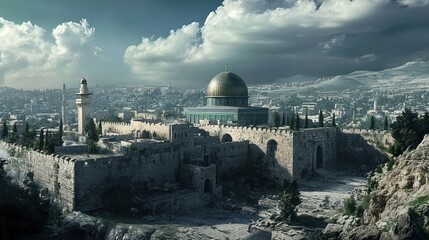 Wall Mural - dome of the rock