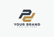 © WEDW_Studio - Letter p d Logo. Combined Alphabet Typography Concept for Universal brand, business, Company, Corporate, Identity, Symbol related with letter pd,