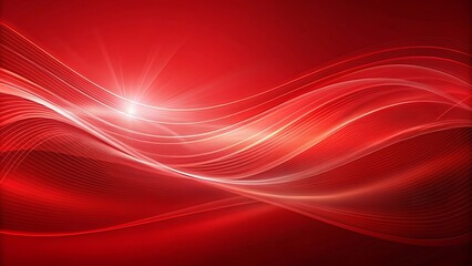 Wall Mural - Abstract Red and White Swirling Background.