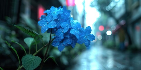 Canvas Print - flowers in the night