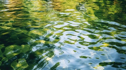 Wall Mural - serene river water texture