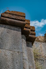 Wall Mural - stone wall of the temple