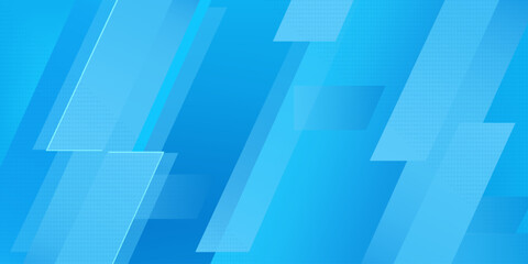 Wall Mural - modern abstract blue background with box rectangle 3d shapes. modern element colorful gradient backg
