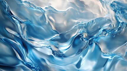 Abstract blue water background