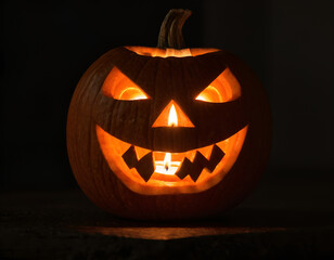 jack o lantern, halloween jack o lantern, halloween pumpkin on black