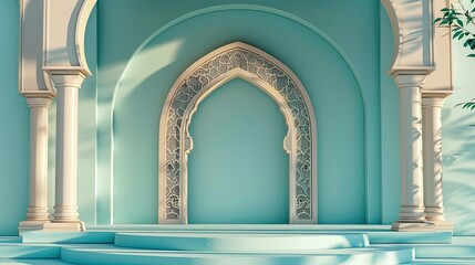 Wall Mural - Elegant Archway with Intricate Design