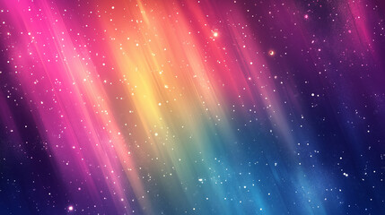 colourful interstellar background