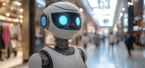 Innovative humanoid robots leading the future of customer service in modern retail environments today!