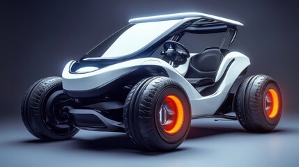 Futuristic Off-Road Vehicle