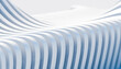 © Westend61 - Abstract 3D rendering of stripe curves