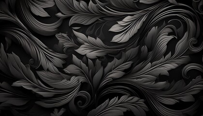 very high-quality, cinematic black seamless wallpaper with deep contrast, perfect for creating an im