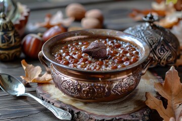 Canvas Print - Candy made with Turkish chestnuts