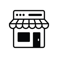 Online Store vector icon