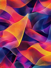 Canvas Print - Close-up colorful background