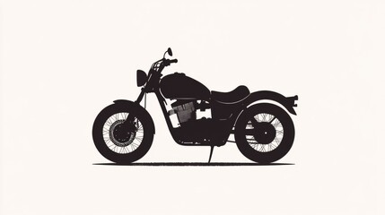 Poster - Motorcycle illustration