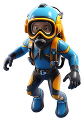 PNG Cartoon robot white background parachuting.