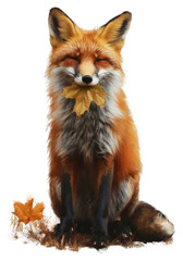 Poster - PNG  Fox wildlife animal mammal.