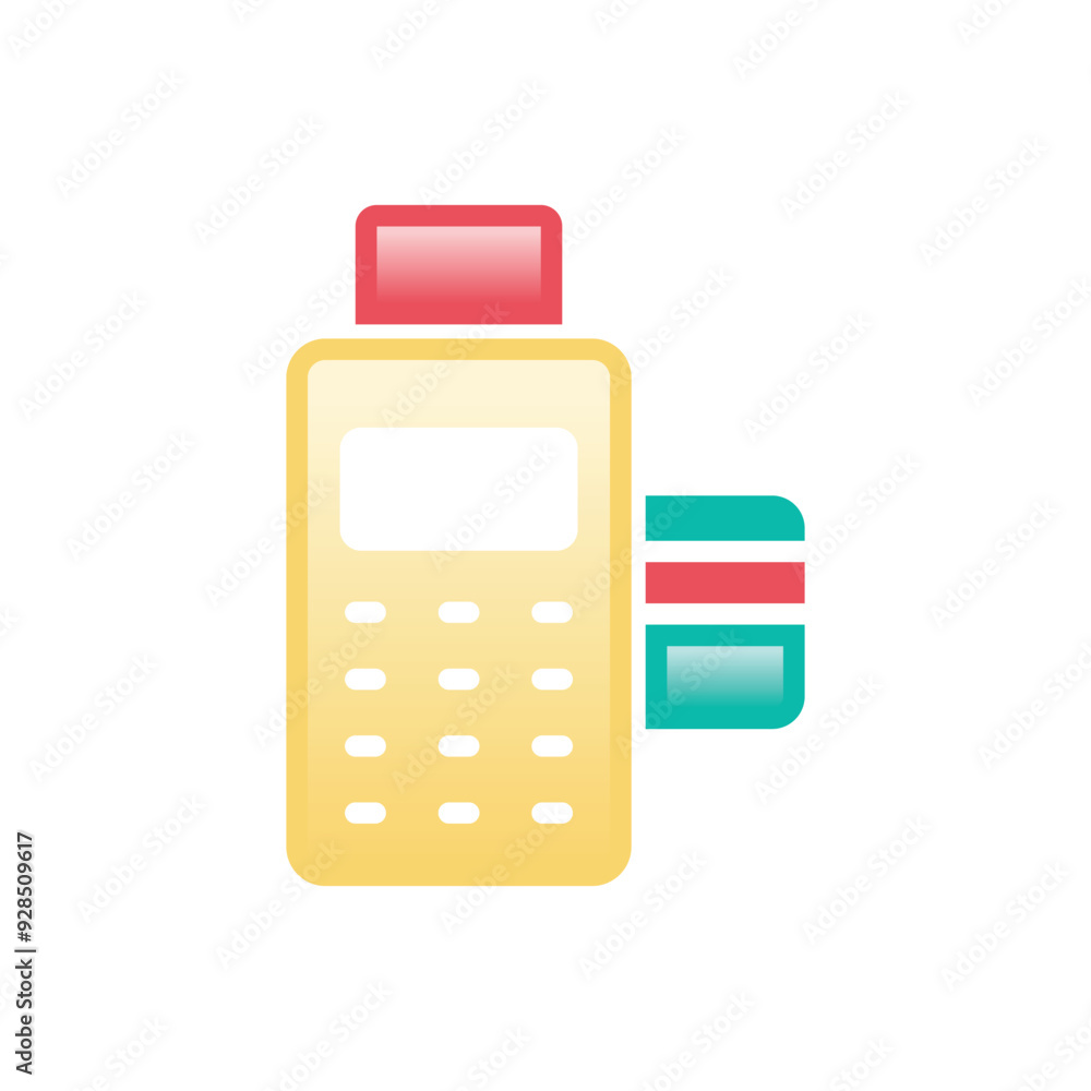 Pos Terminal vector icon