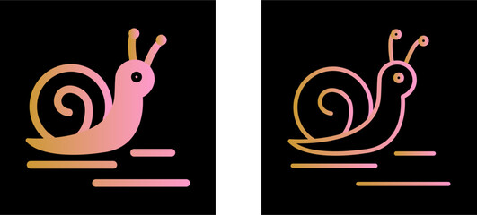 Snail Vector Icon