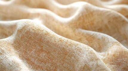 Abstract Beige Fabric Texture.
