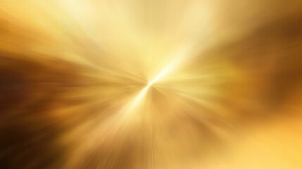 Wall Mural - a radiant burst of golden light, creating an abstract and dynamic visual effect.