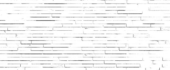 Wall Mural - Vector white brick wall with light gray shades seamless pattern surface texture background and white brick wall tile pattern texture seamless wallpaper.