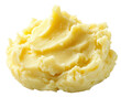 © Mr. Stocker - Creamy mashed potatoes on a white background, cut out - stock png.