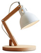 © Rawpixel.com - PNG  Modern wooden desk lamp