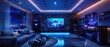 © Starkreal - Futuristic Gaming Haven: Cutting-edge Technology, Smart Systems, and Screens for Ultimate Immersive Gameplay Experience