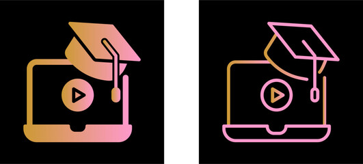 Poster - Laptop Vector Icon