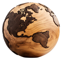 Canvas Print - PNG Sphere planet earth space.