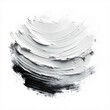 © Инна Соловьёва - white and black brush stroke texture on a white background