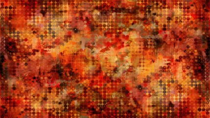 abstract orange and red pattern