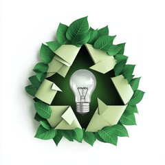 Wall Mural - Icons for ecology, environment, recycling, renewable energy, green technology, natural products.