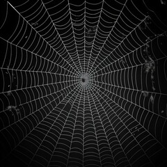 Intricate spider web