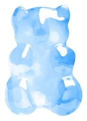 Sticker - PNG Jelly gummy candy representation confectionery.