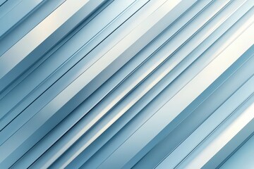 Fototapete - Soft light blue diagonal lines create a layered, textured abstract background that adds depth and modernity to any design project