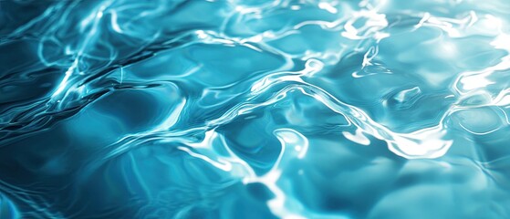 clear blue water texture smooth ripples sunlight dance tranquil transparent surface natural aquatic 