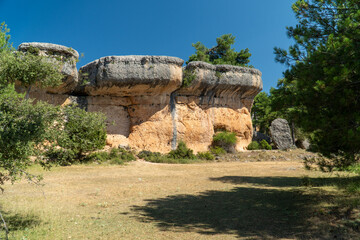 Wall Mural - Ciudad Encantada, geologic park in Cuenca (Spain)