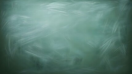 Wall Mural - Green Chalkboard Background With White Strokes