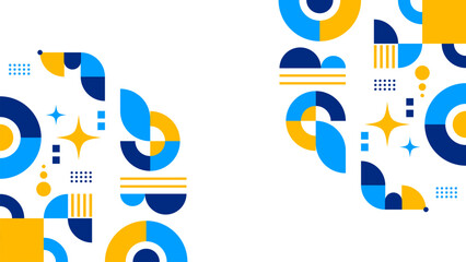 supergraphic style abstract shape vector