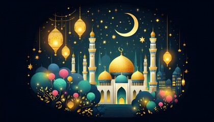 Wall Mural - ramadhan walllpaper