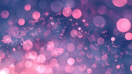 Wall Mural - Purple glitter bokeh background 