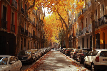 Poster - Madrid Autumn